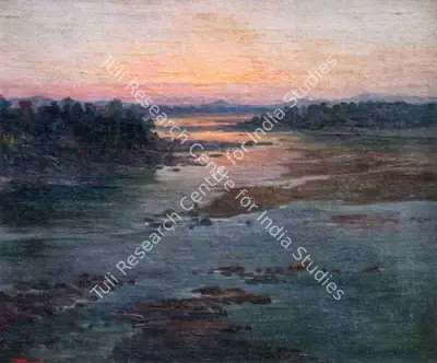 J.P. Gangooly (Artist), Untitled, Painting