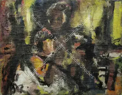 Reba Hore (Artist), Untitled (Abstract), 1995, Painting