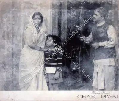K. Vaikunth (Cinematographer), Char Diwari, 1961, Lobby Card