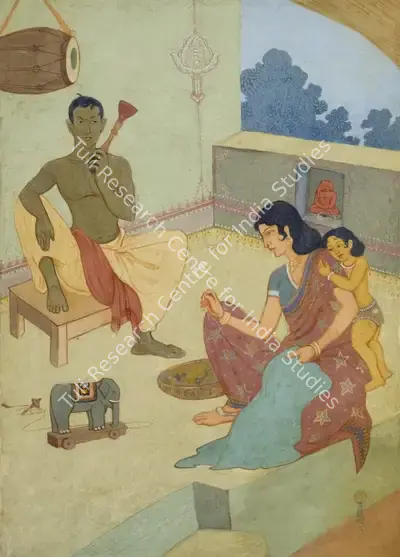 Kumaril&nbsp;Swamy (Artist), Untitled, 1944, Painting