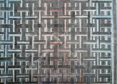Justin Ponmany (Artist), Disconnect - 06Aab03, 2006, Painting