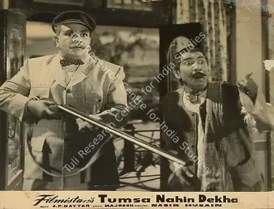 Nasir Husain (Director), Tumsa Nahin Dekha, 1957, Lobby Card