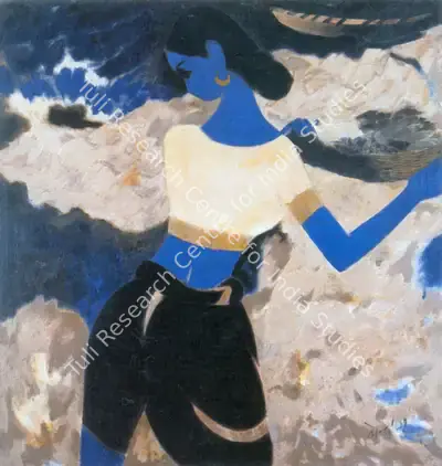 N.S. Bendre (Artist), The Big Haul, 1969, Painting