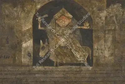 Ganesh Pyne (Artist), Devi, 1968, Painting