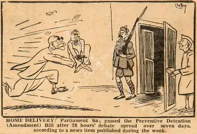 Basu Chatterjee (Cartoonist), Home Delivery, 1951, Cartoons