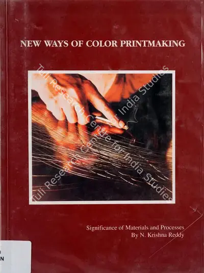 N. Krishna Reddy (Author), New Ways of Colour Printmaking, 1998, Authored Book