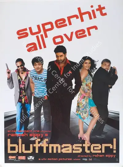 Ramesh Sippy (Producer), Bluffmaster, 2005, Full Sheet Poster