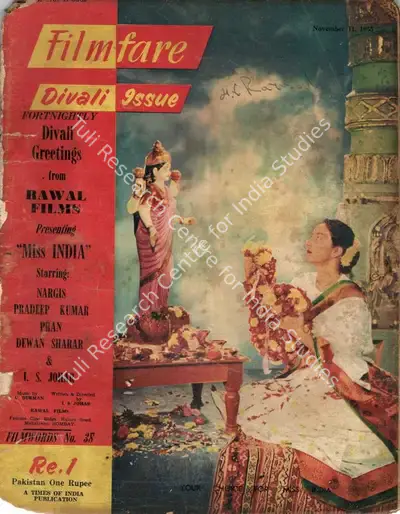 J.C. Mandy (Editor), Filmfare, 1955, Magazine