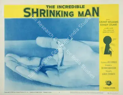 Ellis W. Carter (Cinematographer), The Incredible Shrinking Man, 1957, Lobby Card