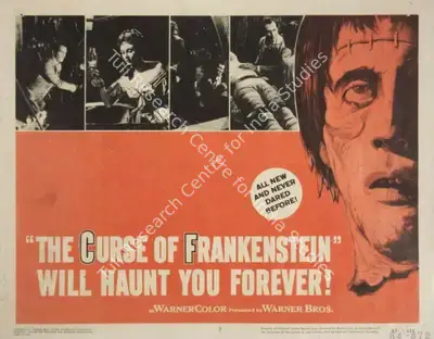 Jack Asher (Cinematographer), The Curse of Frankenstein, 1957, Lobby Card