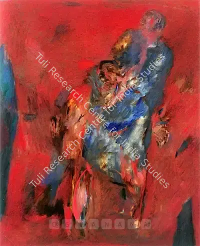 Tyeb Mehta (Artist), Untitled, 1967, Painting
