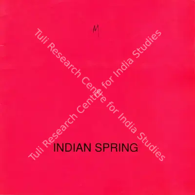 Galerie Martini (Organiser), Indian Spring, 1998, Group Exhibition Catalogue