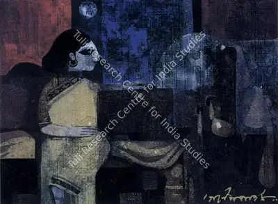Pyne, Ganesh (Artist). Untitled, n.d. | Painting, So.NeY/12.06.95
