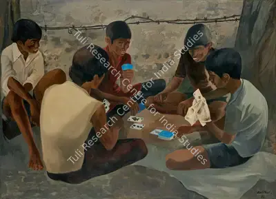 B. Vithal (Artist), Untitled, 1986, Painting