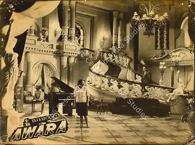 Radhu Karmakar (Cinematographer), Awara, 1951, Lobby Card
