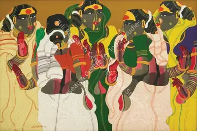 Thota Vaikuntam (Artist), Untitled, 2006, Painting