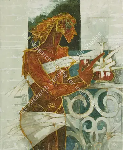 S. Yousuf Ali (Artist), Untitled, 1980, Painting