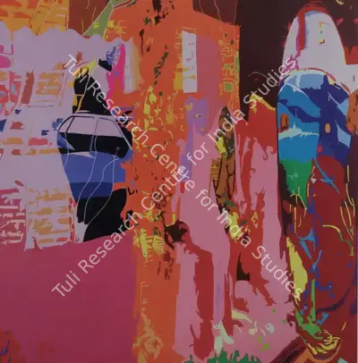 George Martin (Artist), Edge & Cavities, 2007, Painting