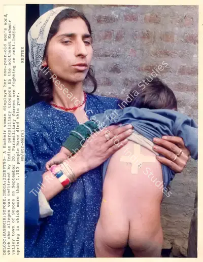 Meraj (Photographer), Del02C: Kashmir: Sopore, India: 22Sept90, 1990, Contemporary Photograph