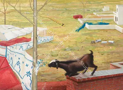 Jagannath Panda (Artist), Untitled , 2006, Painting