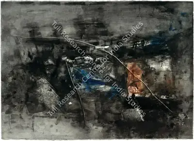 Laxman Shreshtha (Artist), Untitled, 1992, Painting