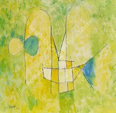 V.S. Gaitonde (Artist), Untitled, 1953, Painting