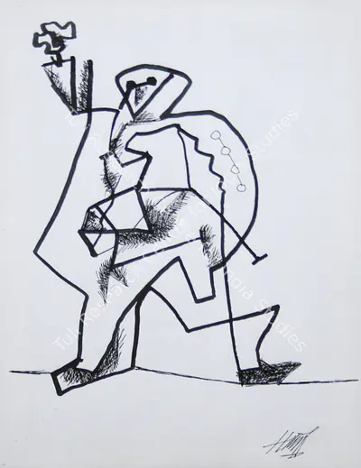 Himmat Shah (Artist), Untitled, Drawing
