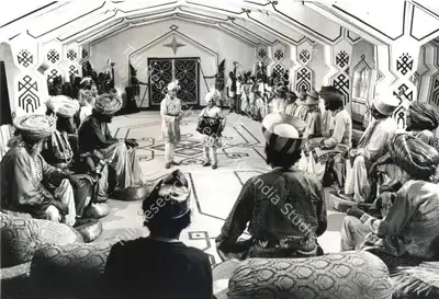 Soumendu Roy (Cinematographer), Hirak Rajar Deshe, 1980, Photographic Still