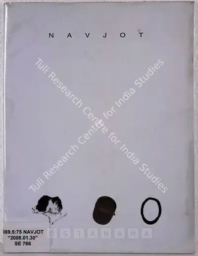 Navjot (Artist), Line has Become a Circle, 2005, Solo Exhibition Catalogue