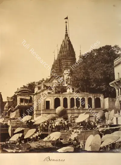 Studio V. & E. Pont (Photographic Studio), Benares, Antiquarian Photograph