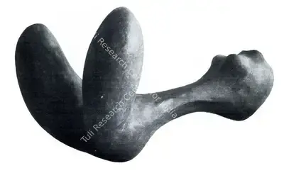 Prodosh Dasgupta (Artist), Symphony in Curves, 1954, Sculpture