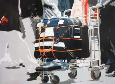 Gupta, Subodh (Artist). Untitled, 2005 | Painting, So.Lon/02.05.08, 2005