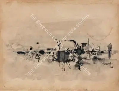 V.S. Gaitonde (Artist), Untitled, 1962, Painting