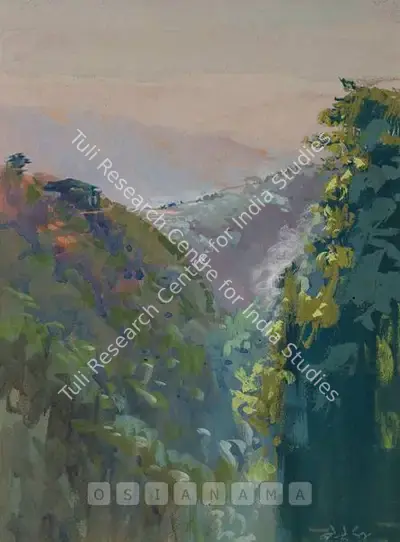 N.S. Bendre (Artist), Untitled, 1944, Painting
