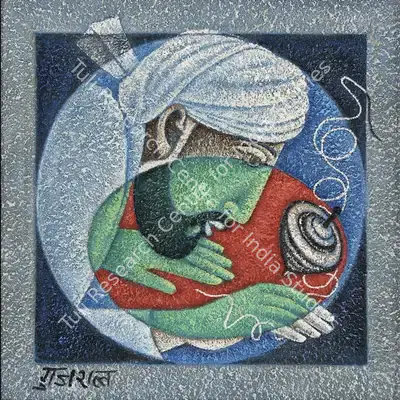 Satish Gujral (Artist), Untitled, 1999, Painting