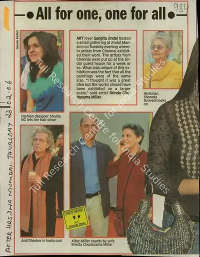Gaurav Kadam (Reporter), All for One, One for All, 2006, Newspaper Clipping