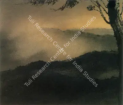 Gaganendranath Tagore (Artist), Landscape, Painting