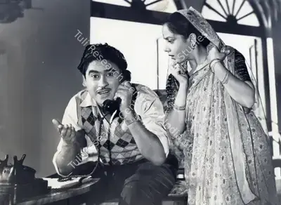 Dilip Gupta (Cinematographer), Madh Bhare Nain, 1955, Photographic Still