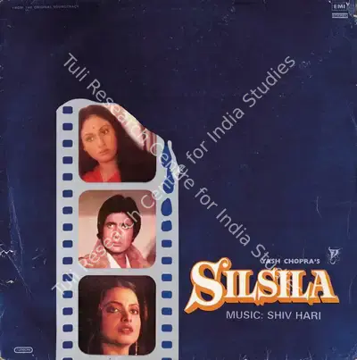 Yash Chopra (Producer), Silsila, 1981, Record Cover