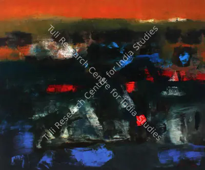 K.M. Adimoolam (Artist), Terra-Incognita, 2005, Painting