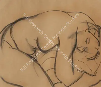 Vibha Desai (Artist), Untitled, 1992, Drawing