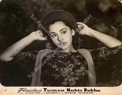 Nasir Husain (Director), Tumsa Nahin Dekha, 1957, Lobby Card