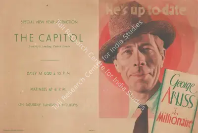 John G. Adolfi (Director), The Millionare, 1931, Handbill