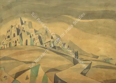 Gaganendranath Tagore (Artist), Untitled, 1925, Painting
