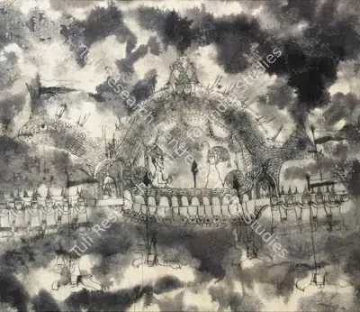 Ramanujam, K. (Artist). Untitled. Watercolour and wash on paper, c.1970 | Painting | FineArts | 00375811