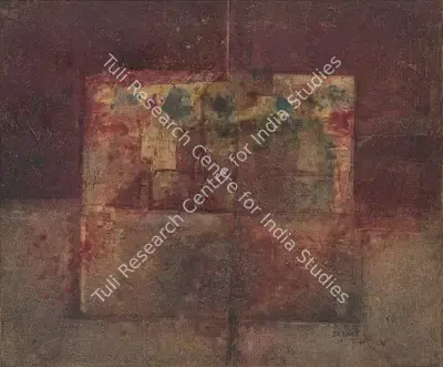 S.K. Bakre (Artist), Eclipse of the Sun, 1968, Painting