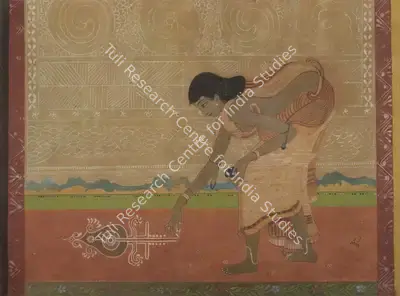 Nandalal Bose (Artist), Alpana, Painting