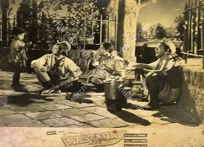 Khushi (Producer), Mastana, 1954, Lobby Card