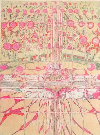 Reddy, Krishna (Artist). The Great Clown, n.d. | Graphic Art, Ch.NeY/23.03.10