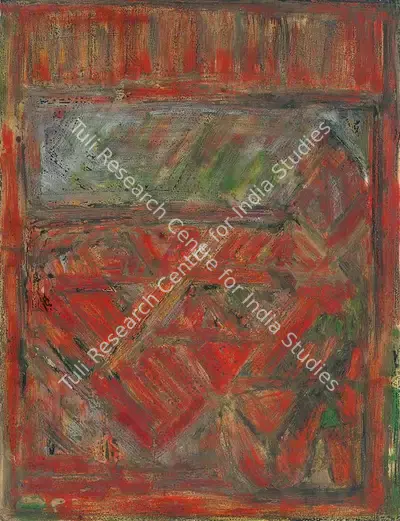 V. Viswanadhan (Artist), Untitled, 1972, Painting